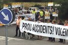 Els veïns tornen a tallar la cruïlla d’Ordis i provoquen retencions de dos quilòmetres