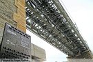 Els trens circulen per via única per les obres al pont de Colera