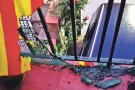 Entren en una propietat privada de matinada i cremen l’estelada que hi havia en un balcó