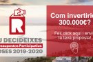 El parc multiaventura, el més votat del pressupost