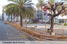 La plaça de Víctor Català ja té l’aspecte d’estar en obres