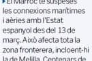 El tancament de fronteres deixa molts marroquins de <a href=