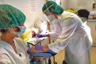 Primers testos ràpids als sanitaris