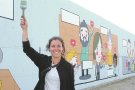 Wäwä pinta un mural de 70 metres de llarg