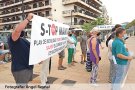 Un centenar de manters enmig de la Covid