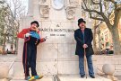 L’Home dels Nassos fa la seva tradicional aparició acompanyat de Narcís Monturiol