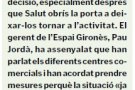 Els hostalers volen vies secundàries
