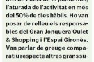 Reobertura, dos mesos després