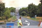 El foc no dona treva a l'Alt Empordà