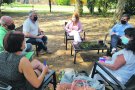 Jordi Sánchez es reuneix amb la plana local de Junts
