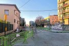 Represa de les obres al carrer Fages de Climent