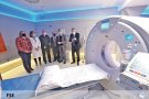 El conseller Josep Maria Argimon inaugura el nou TAC de l’Hospital de Figueres