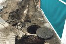 Obres per millorar la xarxa de sanejament i evitar pudors