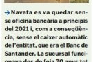 L’absència de caixers als pobles