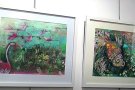 El Cortalet fa de galeria amb les pintures d’Ana Novella
