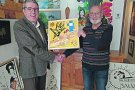 El Gall Xinador entrega ‘Salut, art de vida’ a l’Hospital