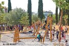 El nou parc multiaventura renova la plaça de la Victòria