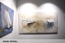 Les pintures d’Enric Aguilar, al Claustre