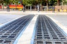 Acaben les obres per millorar el drenatge de la plaça Francesc Macià