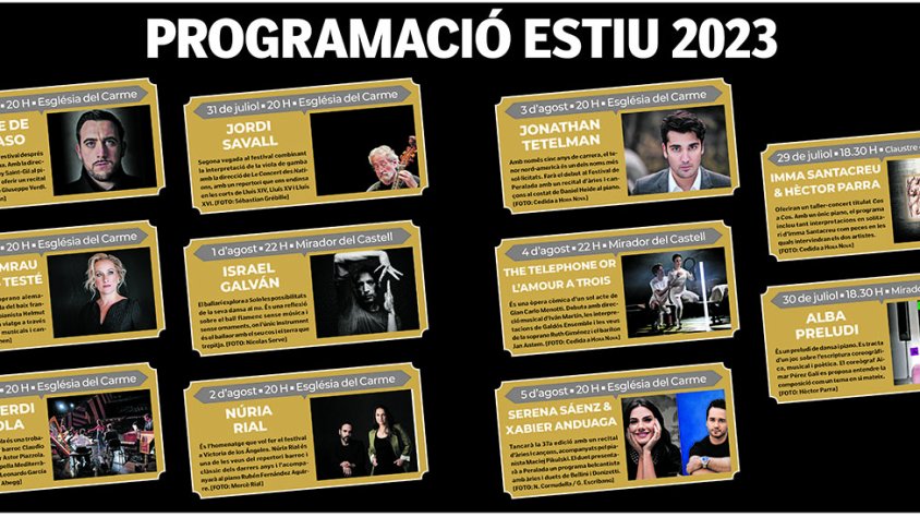 El programa, aquí