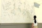 Presenten la restauració de les pintures murals al claustre del Ramon Muntaner