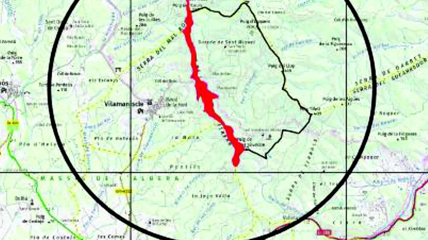 Acció Climàtica fa prevenció d’incendis a Mas Guanter
