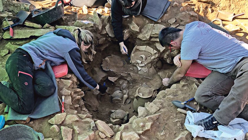 Troben noves tombes a la necròpolis de Vilanera