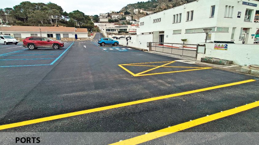 Actuació viària a l’accés i aparcament del Moll Gros