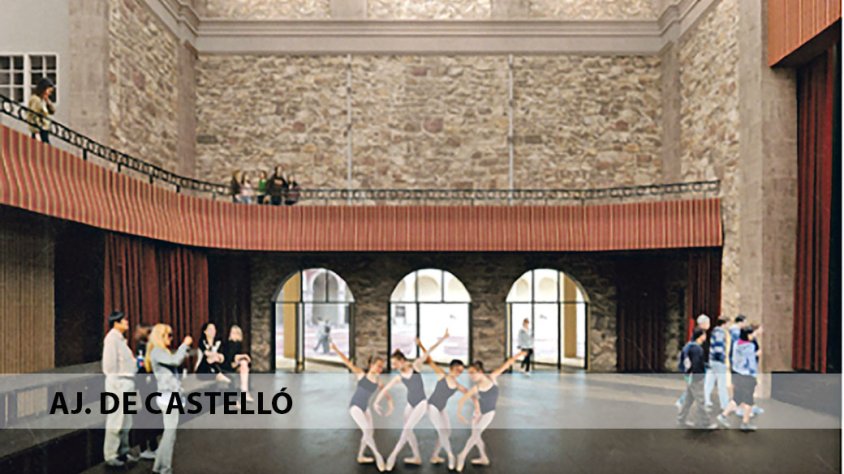 Castelló rebrà més d’un milió per reformar la Sala Municipal