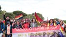Més de dues-centes persones participen a l’última etapa de la Retirada