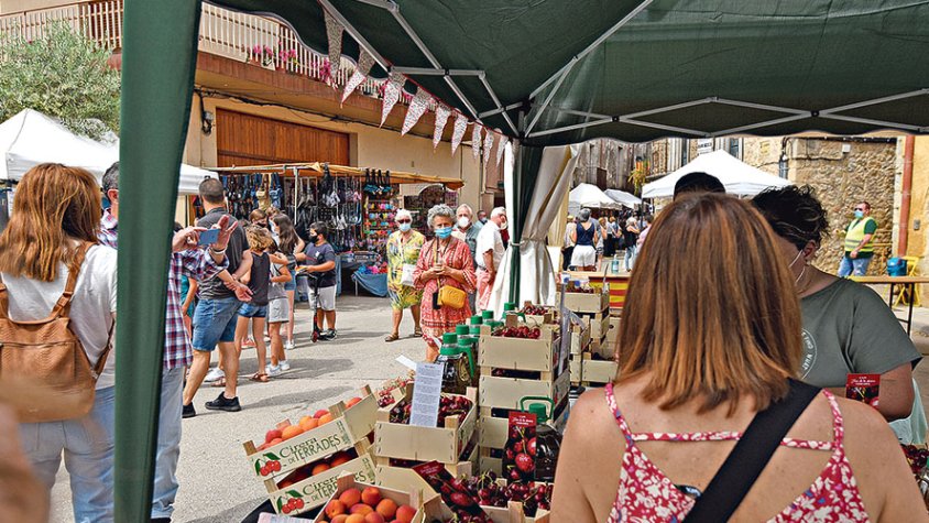 Terrades posarà a la venda més de 3.000 quilos de cireres per la XXVI Fira-Mercat