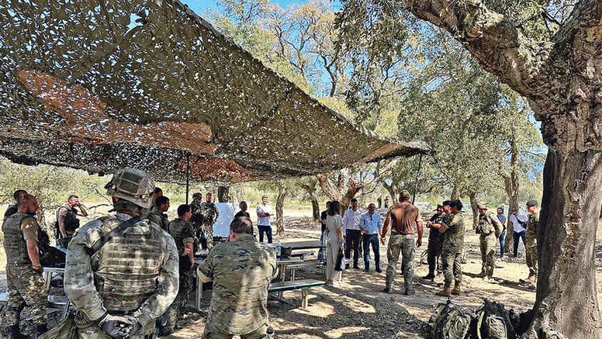 La base de Sant Climent ja ha format 150 soldats ucraïnesos