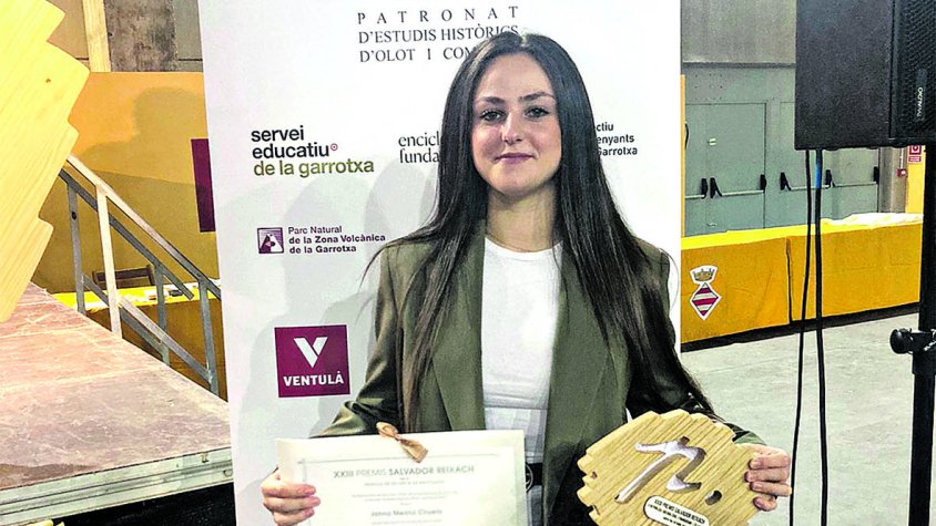 Nou premi per al treball de recerca de Janna Merino