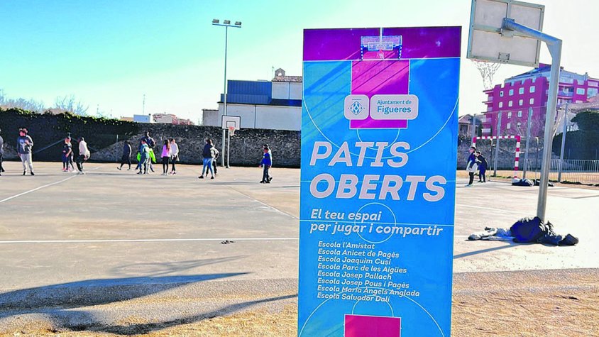 Els patis de 8 escoles estaran oberts cada dissabte fins al 15 de juny