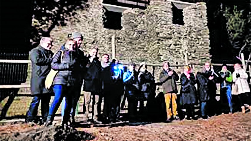 Acte reivindicatiu a la torre de les Creus de Cadaqués 