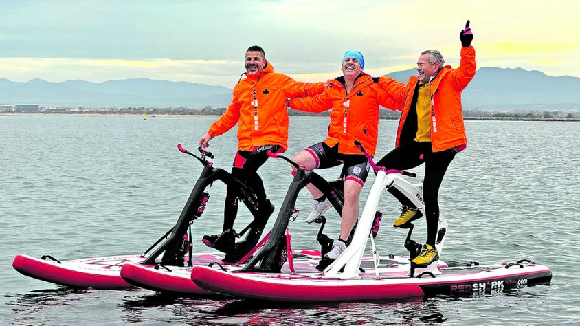 Pedalar vora l’Antàrtida