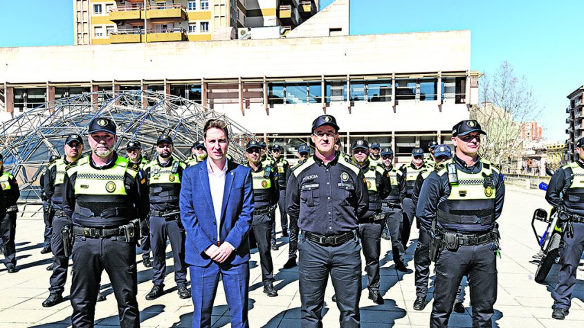 Lluís Lupiáñez pren possessió com a nou cap de la Guàrdia Urbana de Figueres