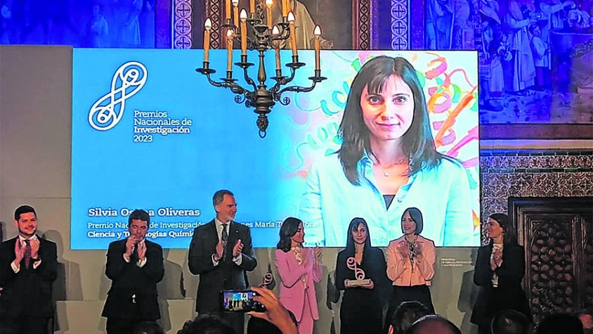 Sílvia Osuna rep el Premi Nacional d’Investigació