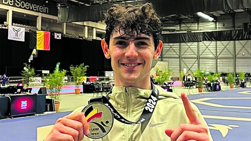 El taekwondo local puja  al podi a l’Open de Bèlgica 