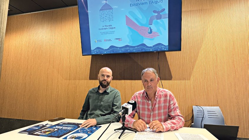 Nova campanya per fomentar l’estalvi d’aigua a l’Escala
