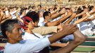 El festival Emporiom Yoga omple el jaciment d’Empúries de benestar