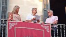 Mateu Casañas encén la metxa de la Festa Major de Roses