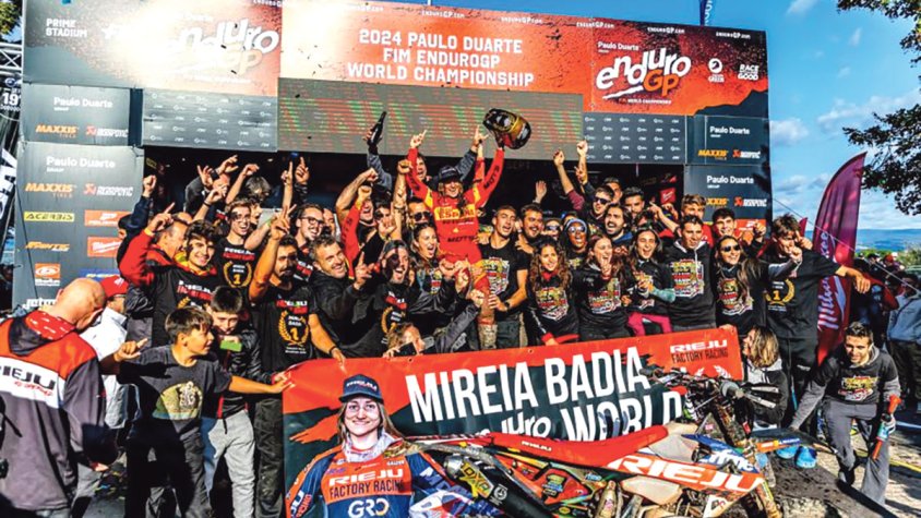 Rieju es posa la corona d’Enduro