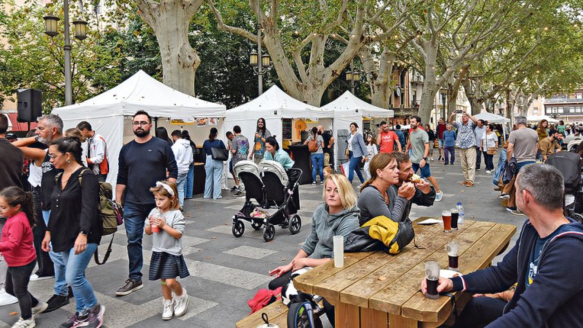 La cervesa artesana s’exhibeix a la Rambla