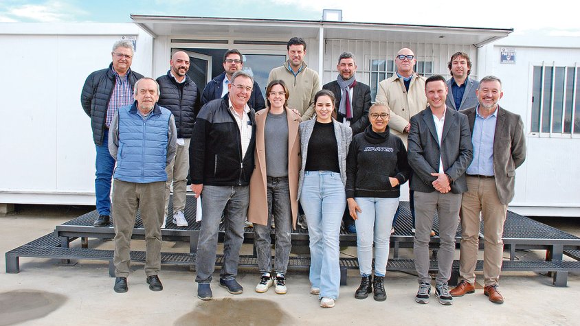 Visita institucional a Femevi, a Vilamalla