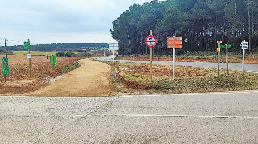 Garrigàs i Arenys d’Empordà, connectats per la Via Verda