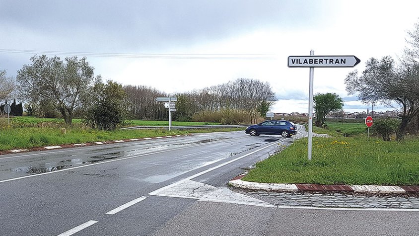Inici d’obres a la C-252 entre Cabanes i Vilabertran