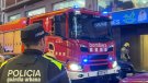 L'incendi al bloc del carrer Méndez Núñez no deixa víctimes, però obliga a confinar els veïns