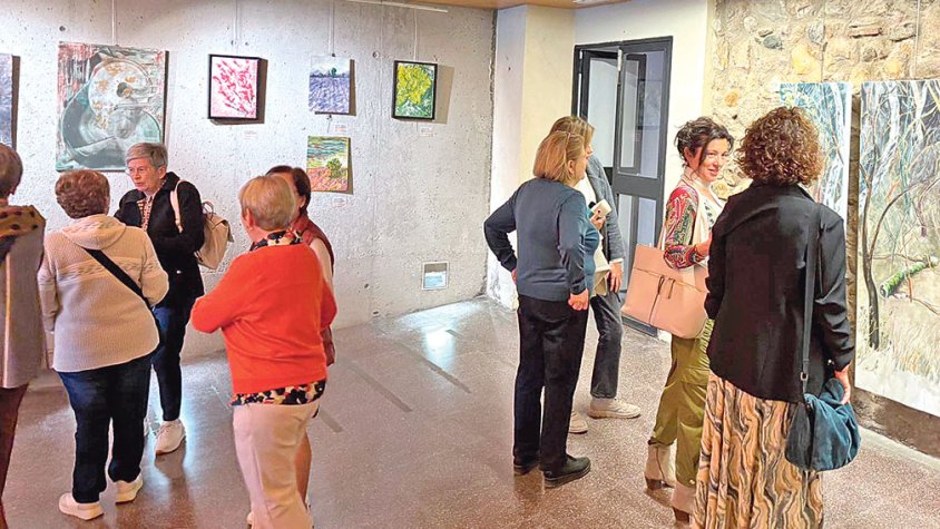 La pintura local es reuneix en la 10a Mostra d’Art