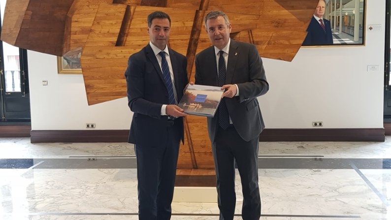 El president de la Diputació de Girona es reuneix amb el lehendakari basc